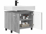 Bathroom Vanity Unit Grey Sonoma 60 x 35 x 60 cm 889411