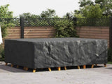 Furniture Cover Plain Black 240 x 190 x 90 cm 600D 4105812