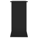 Aquarium Stand Black 81x36x73 cm Engineered Wood 833624