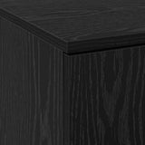 Highboard Black oak 60 x 35 x 180 cm Engineered wood 3365569
