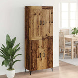 Highboard 2 pcs Old Wood Engineered Wood 3415655