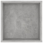 Wall-Mounted TV Cabinet Concrete Grey 102x35x35 cm Engineered Wood 806242