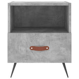 Bedside Cabinets 2 pcs Concrete Grey 40x35x47.5 cm Engineered Wood 827381