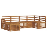 Sectional Sofa Set 6 pcs Natural 3375089
