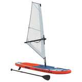 Inflatable SUP Board with Sail SCYLLA 330 x 76 x 15 cm Blue for 42039137
