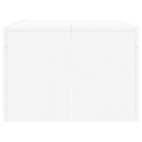 Coffee Table White 102x50x36 cm Engineered Wood 823366