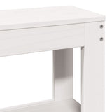 Bed Frame without Mattress White 160x200 cm Solid Wood Pine 3306181