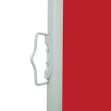 Retractable Side Awning 120 x 300 cm Red 45362