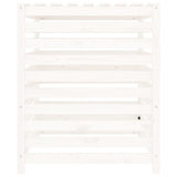 Composter White 82.5x82.5x99.5 cm Solid Wood Pine 823816