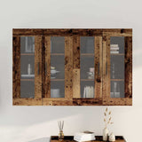 Wall Mounted Cabinets 2 pcs Old wood 69.5 x 34 x 90 cm 3394566