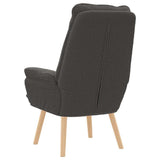 Armchair Dark Grey 69 x 74 x 93 cm Sherpa Fabric 42001847