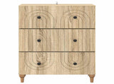 Drawer Cabinet Sonoma Oak 66 x 34.5 x 90 cm Engineered Wood 894147