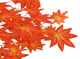 Artificial Maple Tree Red 80 x 16 x 120 cm Fabric and Wood 42042083