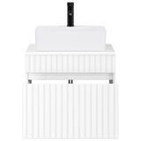 Bathroom Furniture Set White Engineered Wood 3404290