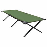 Folding Camping Bed Folding Manual Amy yellow Oxford fabric 42003196