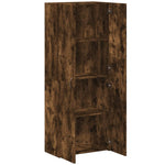 ZNTS File Cabinet Smoked Oak 60x32x153 cm Engineered Wood 3276648