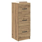 Drawer Cabinet Artisan Oak 33 x 34.5 x 87 cm Engineered Wood 895774