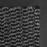Dust Control Mats 2 pcs Rectangular Tufted 90x150 cm Anthracite 3051613
