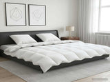 90% Goose Down Duvet Set FULDA 3 pcs 240 x 260 cm All Seasons 3442511
