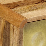 TV Cabinet Solid Mango Wood 120x30x45 cm 246340