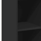 Highboard Black 40x41x124 cm Engineered Wood 846384