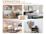 Sideboard Floor Standing Storage Cabinet with Drawer for Bedroom, Living Room, Home Office, Natural T3398P344650