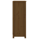 Book Cabinet Honey Brown 80x35x97 cm Solid Wood Pine 821682