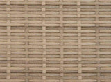 Garden Sofa Beige PE Rattan 2-seater Removable Covers 365785