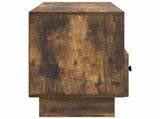 TV Cabinet Smoked Oak 102 x 34.5 x 50 cm Engineered Wood 893990