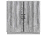 Sideboard Grey Sonoma 66 x 34.5 x 87 cm Engineered Wood 895281