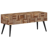 Bench 110x35x45 cm Solid Reclaimed Teak 358523