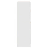 ZNTS 2 Piece Kitchen Cabinet Set White Engineered Wood 3324142