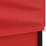 Folding Party Tent with Sidewalls Red 2x2 m 93513