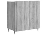 Sideboard Grey Sonoma 66 x 34.5 x 92 cm Engineered Wood 894361