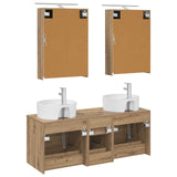 Bathroom Furniture Set 5 pcs Artisan Oak 3406918