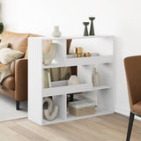 Room Divider White 100x33x94.5 cm Engineered Wood 3309474