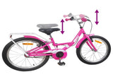 Kids Bike 18 Inches for 5-7 Years Old Pink 42009465