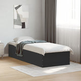 Bed Frame without Mattress Black 90x200 cm 3281057