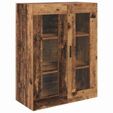 Highboard with Drawer 2 pcs Old Wood Engineered Wood 3415797