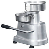 Hamburger Press Machine with 500 Patty Papers Aluminium 13 cm 50996