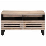 Coffee Table 80x55x40 cm Solid Wood Mango 377503