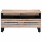Coffee Table 80x55x40 cm Solid Wood Mango 377503