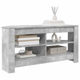 Corner TV Cabinet 102 x 40.5 x 45 cm Concrete Grey 889778