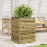 Garden Planter 50x50x68.5 cm Impregnated Wood Pine 3282468