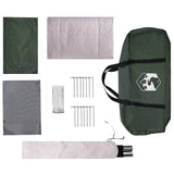 Family Tent Army Green 420 x 305 x 200 cm Polyester and Steel 42028500