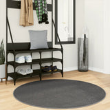 Rug IZA Short Pile Scandinavian Look Anthracite 120 cm 375435