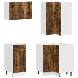 Kitchen Unit KALMAR 8 pcs Smoked Oak Engineered Wood 3438386