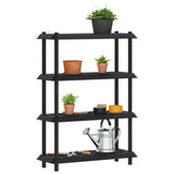 Shelving Unit 4-Tier 100 x 40 x 136.5 cm PP Anthracite 8011748