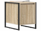 Bedside Table 2 pcs Sonoma 39.5 x 30 x 50 cm Engineered Wood 886645