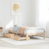 Bed Frame with Drawers without Mattress 90x200 cm 3301942